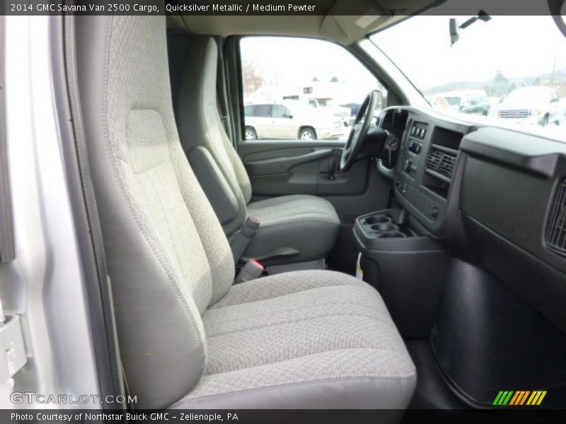 Quicksilver Metallic / Medium Pewter 2014 GMC Savana Van 2500 Cargo