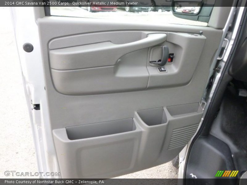 Quicksilver Metallic / Medium Pewter 2014 GMC Savana Van 2500 Cargo