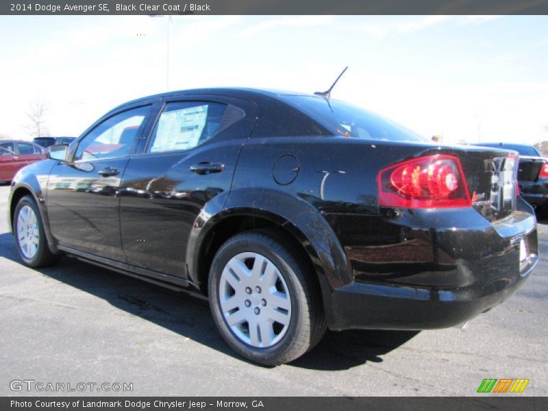 Black Clear Coat / Black 2014 Dodge Avenger SE
