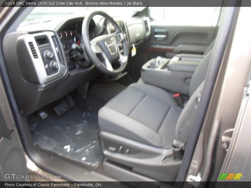 Bronze Alloy Metallic / Jet Black 2014 GMC Sierra 1500 SLE Crew Cab 4x4