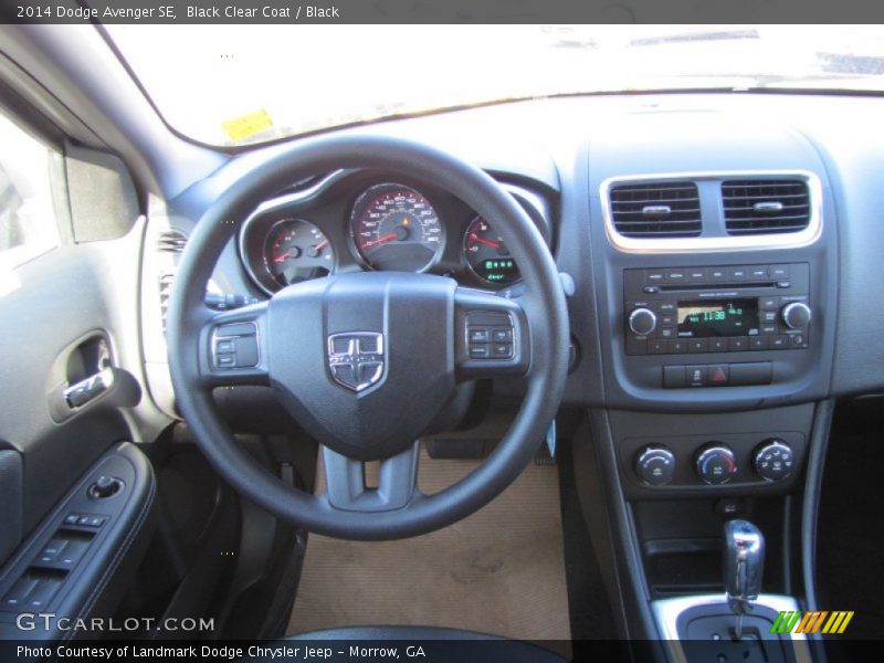 Black Clear Coat / Black 2014 Dodge Avenger SE