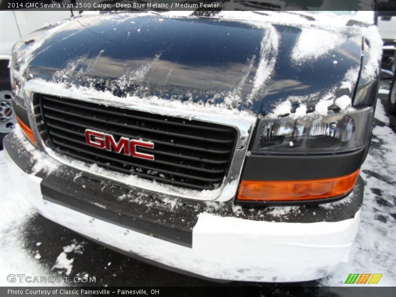 Deep Blue Metallic / Medium Pewter 2014 GMC Savana Van 2500 Cargo