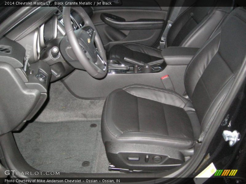 Black Granite Metallic / Jet Black 2014 Chevrolet Malibu LT