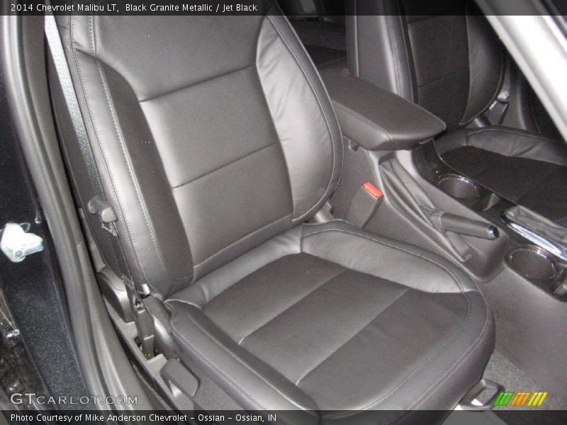 Black Granite Metallic / Jet Black 2014 Chevrolet Malibu LT