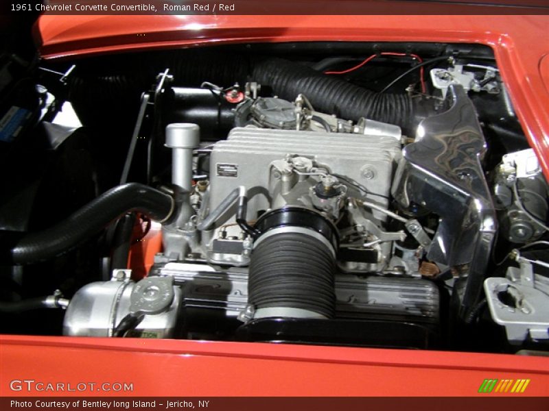 Roman Red / Red 1961 Chevrolet Corvette Convertible