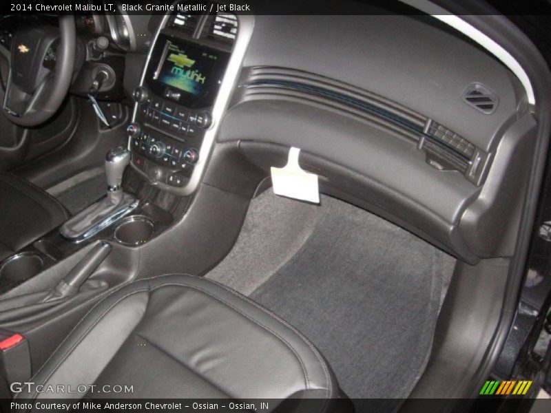 Black Granite Metallic / Jet Black 2014 Chevrolet Malibu LT