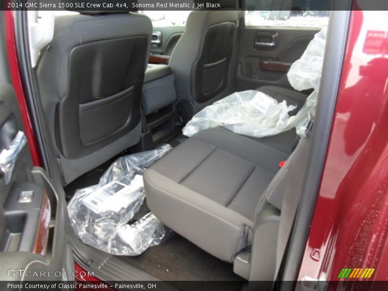 Sonoma Red Metallic / Jet Black 2014 GMC Sierra 1500 SLE Crew Cab 4x4