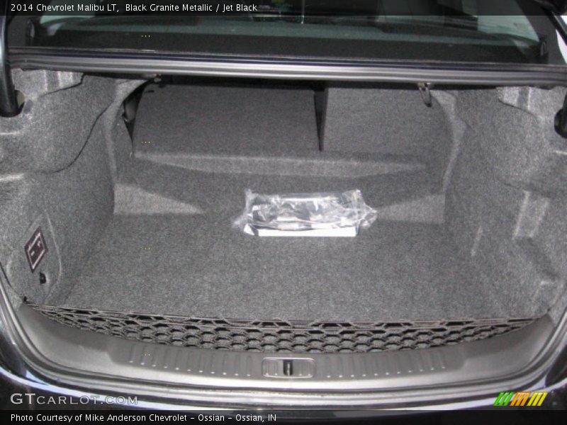 Black Granite Metallic / Jet Black 2014 Chevrolet Malibu LT