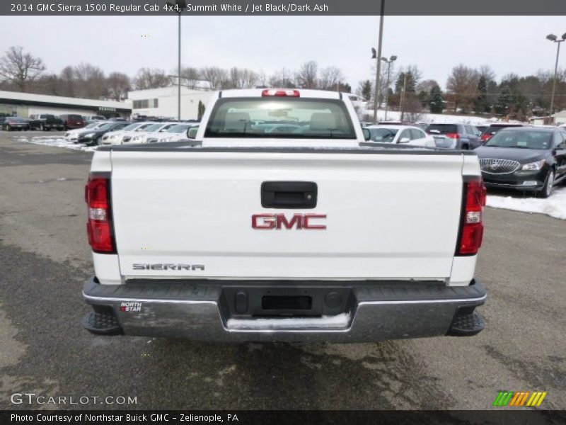 Summit White / Jet Black/Dark Ash 2014 GMC Sierra 1500 Regular Cab 4x4