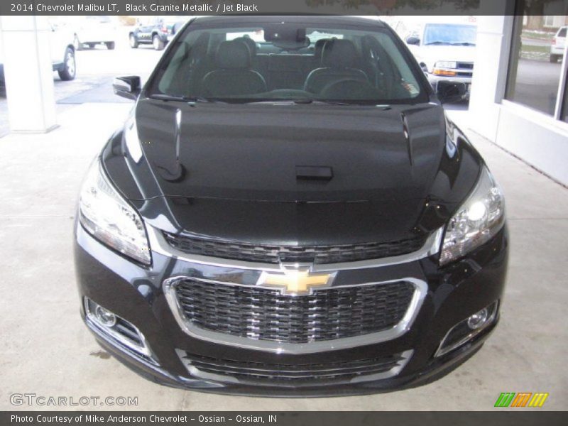 Black Granite Metallic / Jet Black 2014 Chevrolet Malibu LT