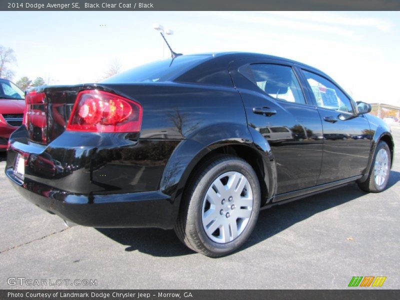 Black Clear Coat / Black 2014 Dodge Avenger SE