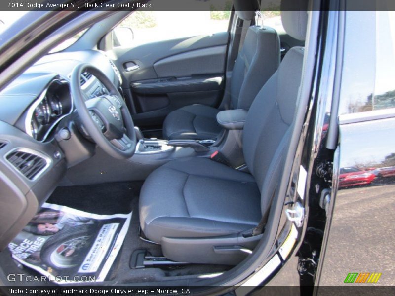 Black Clear Coat / Black 2014 Dodge Avenger SE