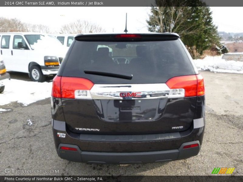 Iridium Metallic / Jet Black 2014 GMC Terrain SLE AWD