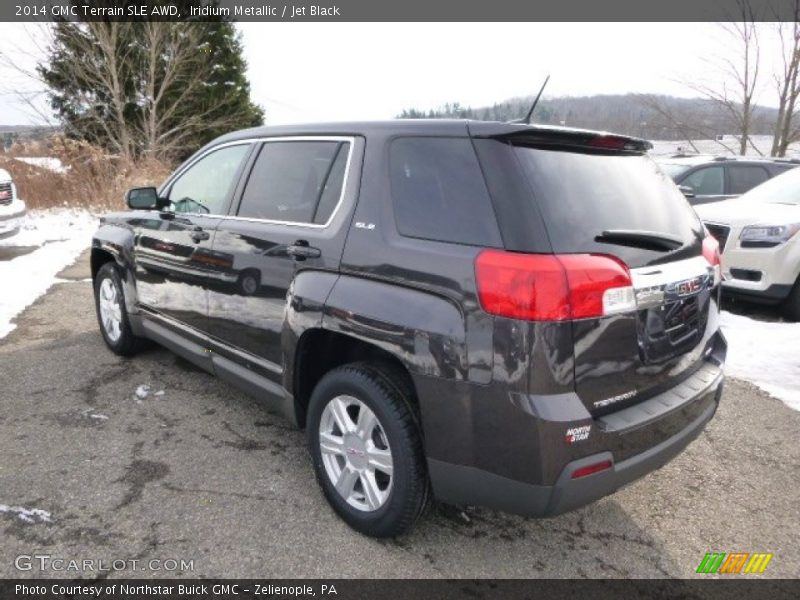 Iridium Metallic / Jet Black 2014 GMC Terrain SLE AWD