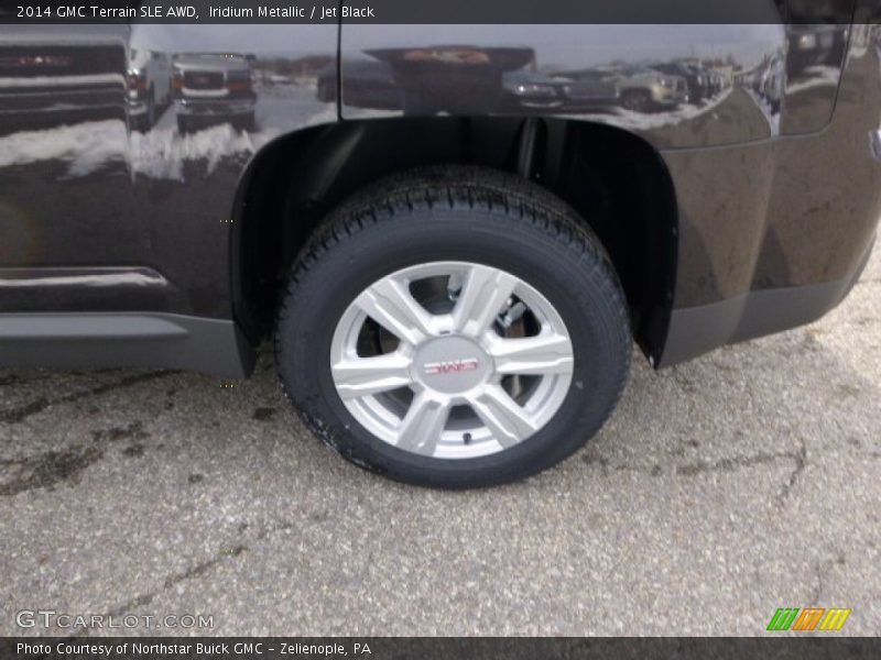 Iridium Metallic / Jet Black 2014 GMC Terrain SLE AWD