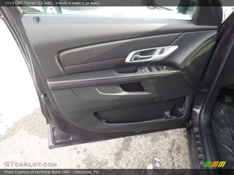 Iridium Metallic / Jet Black 2014 GMC Terrain SLE AWD