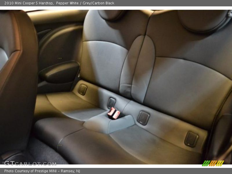 Pepper White / Grey/Carbon Black 2010 Mini Cooper S Hardtop