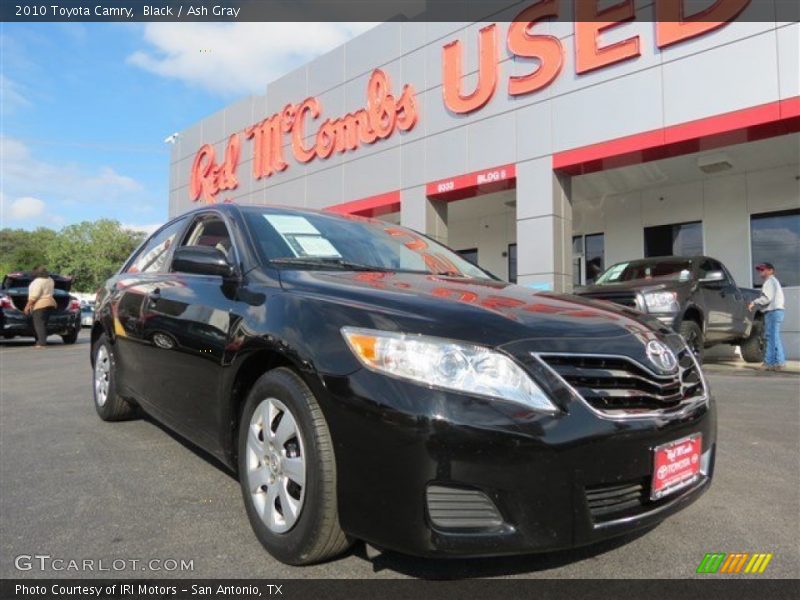 Black / Ash Gray 2010 Toyota Camry