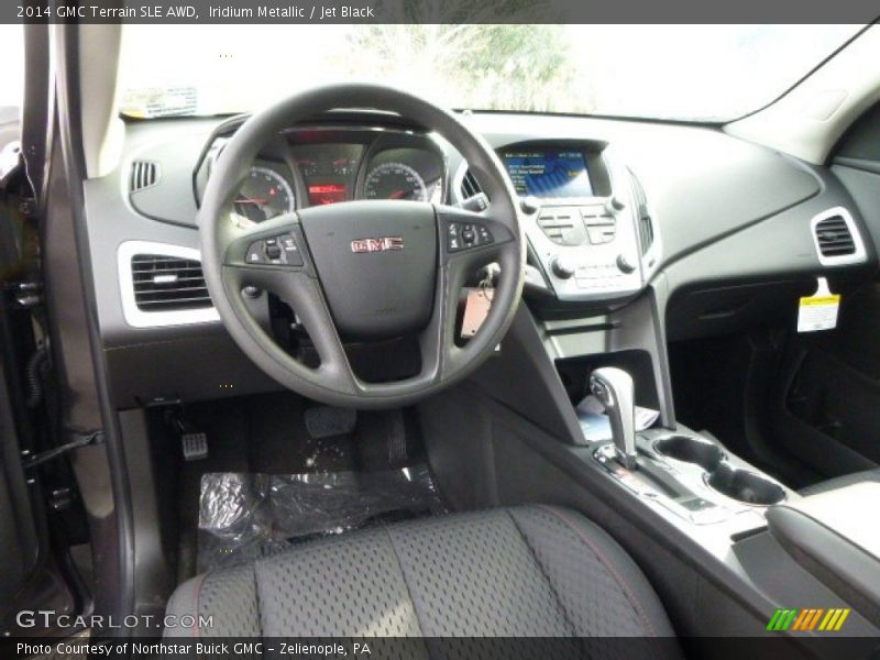 Iridium Metallic / Jet Black 2014 GMC Terrain SLE AWD