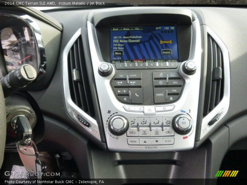 Iridium Metallic / Jet Black 2014 GMC Terrain SLE AWD