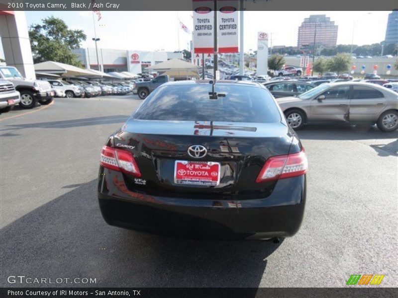 Black / Ash Gray 2010 Toyota Camry