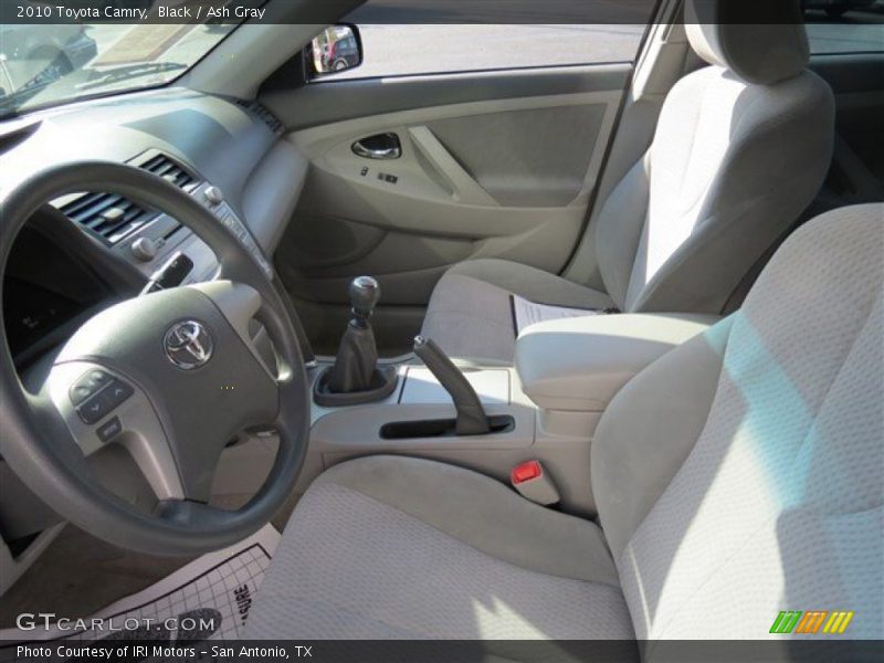 Black / Ash Gray 2010 Toyota Camry