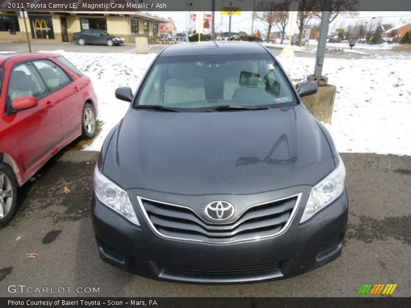 Magnetic Gray Metallic / Ash 2011 Toyota Camry LE