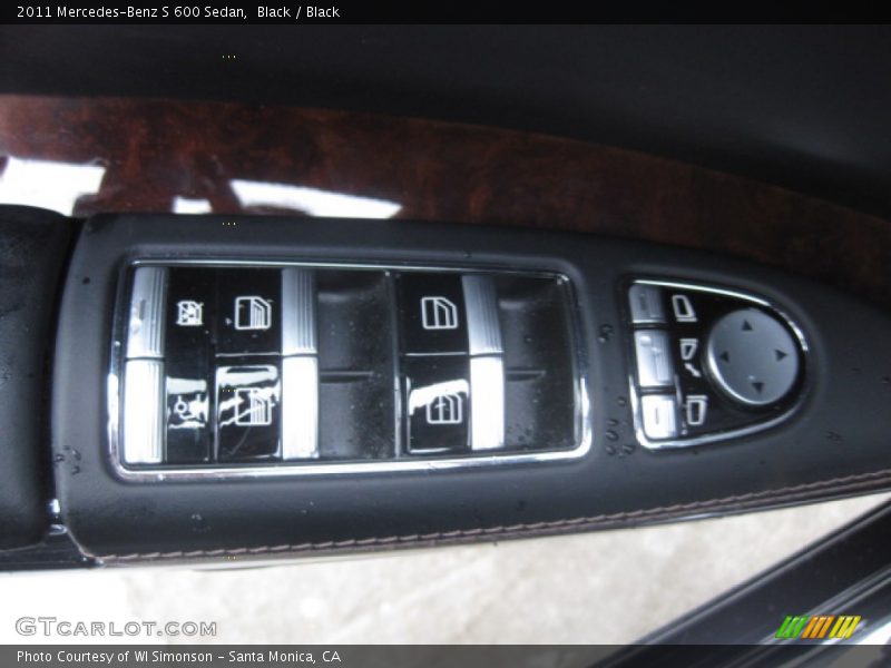 Black / Black 2011 Mercedes-Benz S 600 Sedan