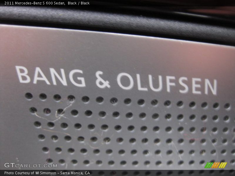 Audio System of 2011 S 600 Sedan