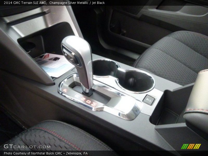 Champagne Silver Metallic / Jet Black 2014 GMC Terrain SLE AWD
