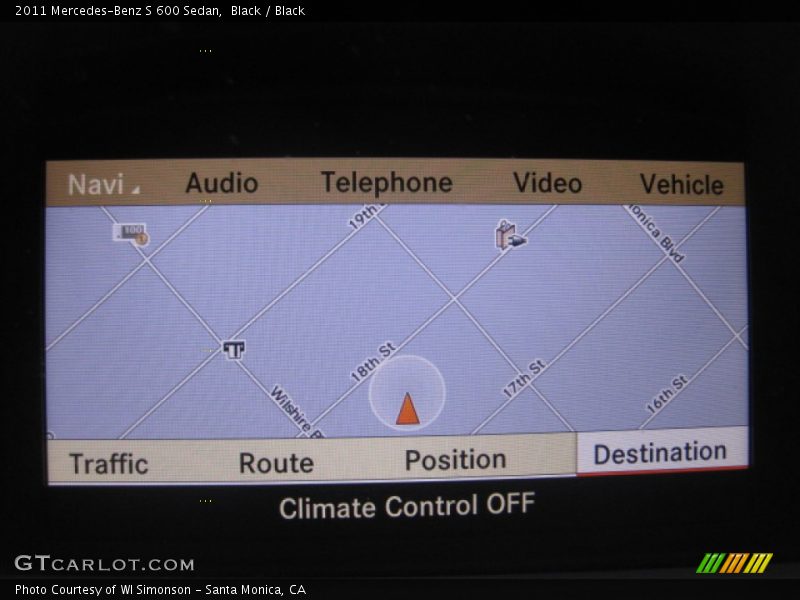 Black / Black 2011 Mercedes-Benz S 600 Sedan