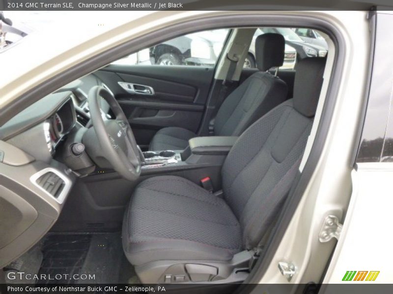 Champagne Silver Metallic / Jet Black 2014 GMC Terrain SLE