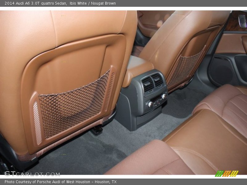Ibis White / Nougat Brown 2014 Audi A6 3.0T quattro Sedan
