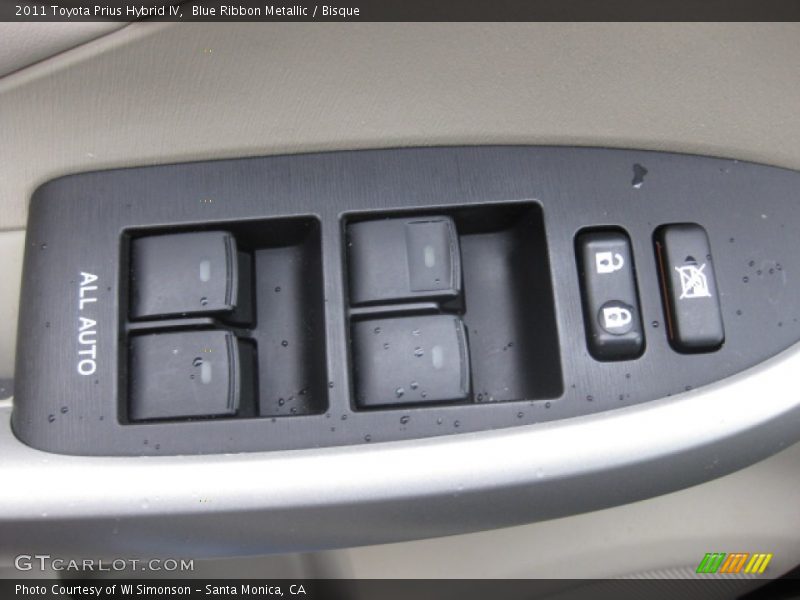 Blue Ribbon Metallic / Bisque 2011 Toyota Prius Hybrid IV