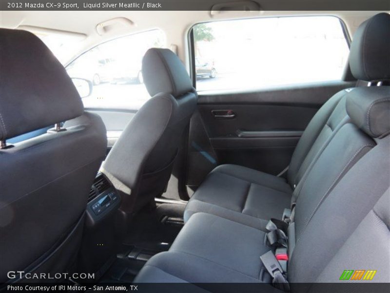 Liquid Silver Meatllic / Black 2012 Mazda CX-9 Sport