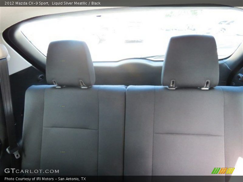 Liquid Silver Meatllic / Black 2012 Mazda CX-9 Sport