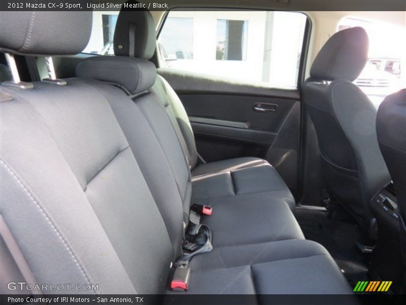 Liquid Silver Meatllic / Black 2012 Mazda CX-9 Sport