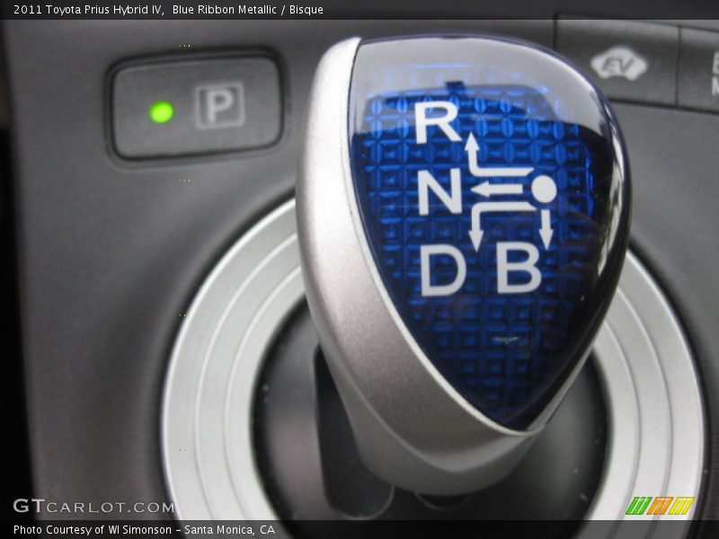 Blue Ribbon Metallic / Bisque 2011 Toyota Prius Hybrid IV