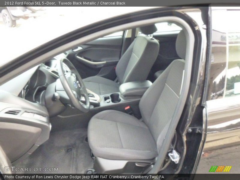 Tuxedo Black Metallic / Charcoal Black 2012 Ford Focus SEL 5-Door