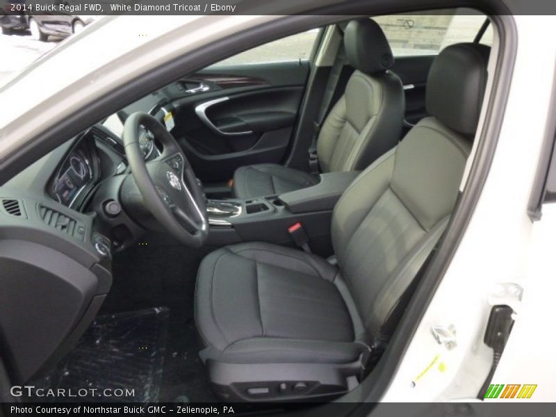 Front Seat of 2014 Regal FWD