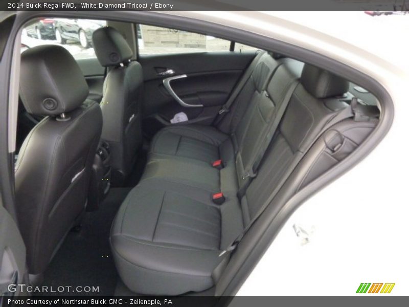 Rear Seat of 2014 Regal FWD