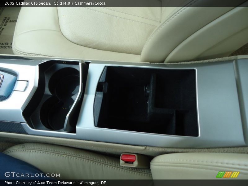 Gold Mist / Cashmere/Cocoa 2009 Cadillac CTS Sedan