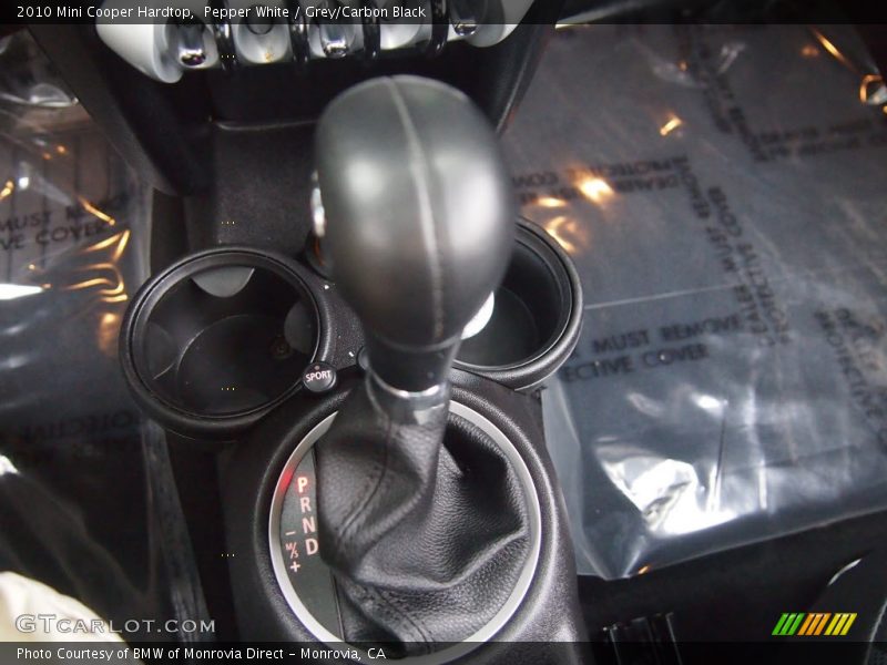Pepper White / Grey/Carbon Black 2010 Mini Cooper Hardtop