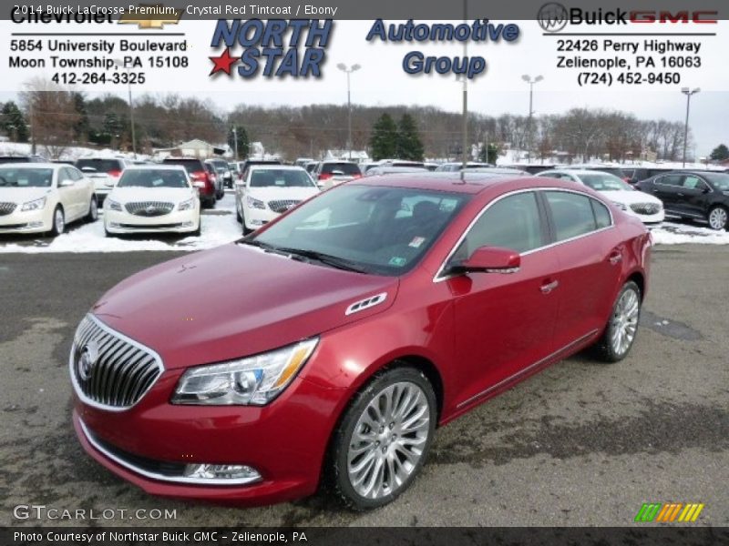 Crystal Red Tintcoat / Ebony 2014 Buick LaCrosse Premium