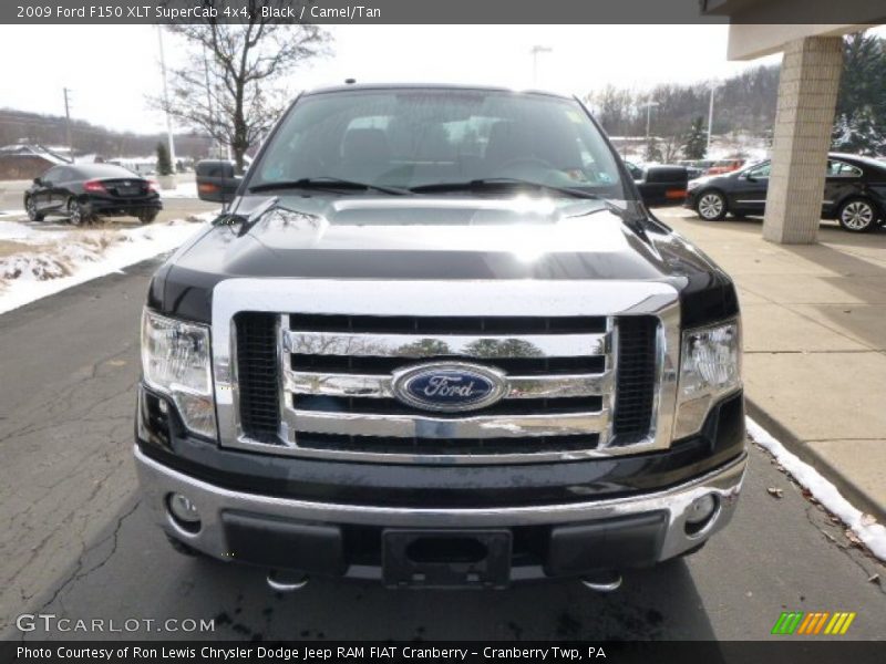 Black / Camel/Tan 2009 Ford F150 XLT SuperCab 4x4