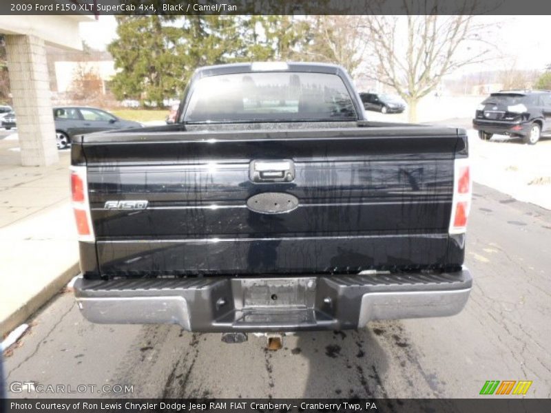 Black / Camel/Tan 2009 Ford F150 XLT SuperCab 4x4