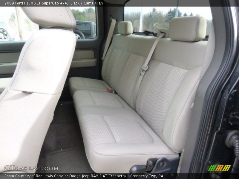 Black / Camel/Tan 2009 Ford F150 XLT SuperCab 4x4