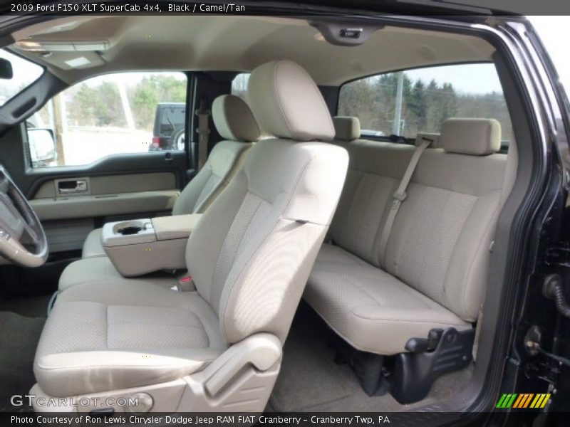 Black / Camel/Tan 2009 Ford F150 XLT SuperCab 4x4
