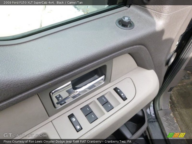 Black / Camel/Tan 2009 Ford F150 XLT SuperCab 4x4
