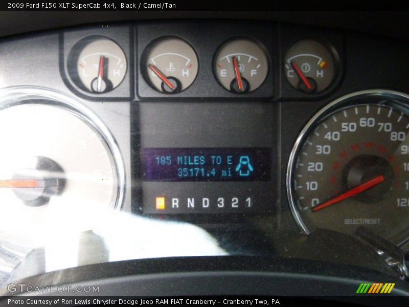 Black / Camel/Tan 2009 Ford F150 XLT SuperCab 4x4